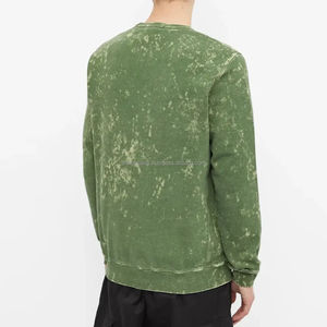 Sudadera DTG para hombre con estampado personalizado de lavado ácido a precio razonable con sudaderas con capucha personalizadas para hombre - Product Image 2