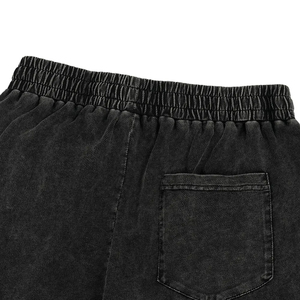 กางเกงขายาวทรงหลวมสไตล์วินเทจผ้าฝ้ายคุณภาพสูงสำหรับผู้ชาย ล้างสีแบบแอซิด ทรงแบ็กกี้ สวมใส่สบาย สไตล์สตรีทแฟชั่น ขากว้าง เหมาะสำหรับใส่เล่นกีฬาหรือใส่ไปเรียน - Product Image 6