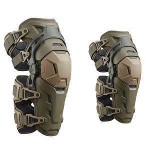 Genouillères de vélo confortables, respirantes, épaisses et antidérapantes avec fermeture auto-agrippante pour un soutien et une sécurité accrus - Product Image 1