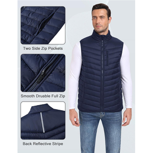 Gilet matelassé léger pour homme – Style urbain décontracté et chaud pour l'hiver - Product Image 6