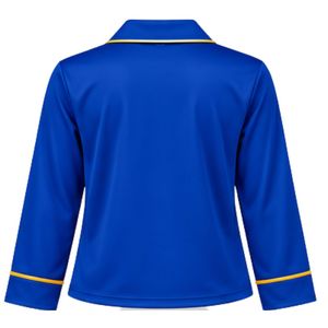 Conjunto de Pijama Personalizado de Verano para Mujer, Camiseta de Manga Larga con Botones y Pantalones a Juego, Logotipo Personalizado, Transpirable y Cómodo, Dos Piezas - Product Image 6