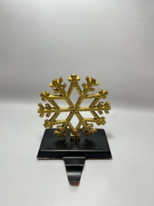 Support de chaussettes de Noël en aluminium doré en forme de renne, figurine de cerf moderne, décoration de Noël nordique, vente en gros, fabricant OEM - Product Image 3