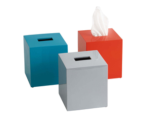 Moderna Caja de Pañuelos de Resina con Aspecto de Mármol, Duradera, Cuadrada, Decorativa, con Diseño de Color Personalizado, Accesorio de Baño - Product Image 4