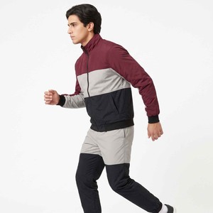 Custom Windproof Detachable Zipper Tracksuit Nylon Windbreaker <b>Jacket</b> & Jogger Pants Men's Windproof Sports Set - Product Image 3
