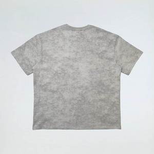 Camiseta de Manga Corta Gris para Hombre ObraNoid con Logotipo Verde y Estampado Espacial, Estilo Urbano, Corte Regular, Cuello Redondo, Jersey de Algodón - Product Image 3