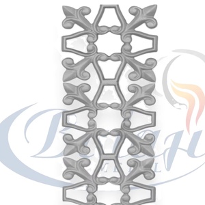 Piezas de hierro fundido de alta resistencia para puertas de jardín, moldeadas en arena, con superficie súper arenada y acabado altamente pulido, duraderas y de alta resistencia. - Product Image 3