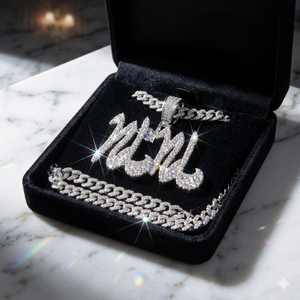 Collier personnalisé en argent 925 avec initiale en écriture cursive, bijoux fins, diamant naturel, pendentifs et breloques tendance pour femmes - Product Image 5