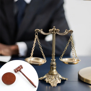 Premium Durable Wooden Judge Gavel Set Handcrafted DIY Wood Block With Smooth Finish <b>Hammer</b> Courtroom And Role Play Use - Product Image 4