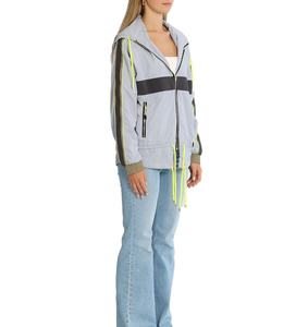 Veste coupe-vent pour femme, style nouveau, vente en gros, personnalisable, best-seller, veste coupe-vent en nylon respirant pour femme, courte - Product Image 3