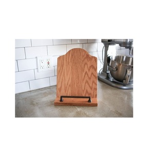 Support de livre en bois réglable, support de recettes de bureau, support de livre de cuisine pliable réglable, support de tablette, support de livre de cuisine de bureau - Product Image 4