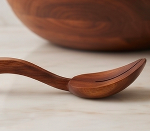 Wooden Fork Spoon <b>Stainless</b> <b>Steel</b> <b>Cutlery</b> Set Brown Color Ideal For Tabletop Kitchenware Dinnerware And Wedding Serving - Product Image 3