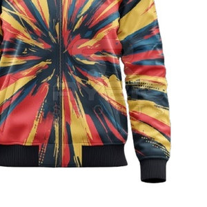 Premium Quality Fashion Men Sublimation Varsity <b>Jackets</b> Offering Breathable Comfort And Stylish Design Men's <b>Jackets</b> - Product Image 6