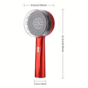<b>Hot</b> Sale Rechargeable Electric Vibrating Massage <b>Comb</b> Hair Scalp Massager OEM Available for Daily Scalp Relaxation Use Latitude - Product Image 3
