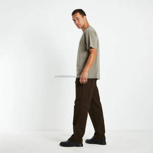 Nouveau design T-shirt oversize uni pour homme, vente chaude, style hip-hop, T-shirts d'été pour homme, vente en gros, T-shirts personnalisés pour homme - Product Image 3