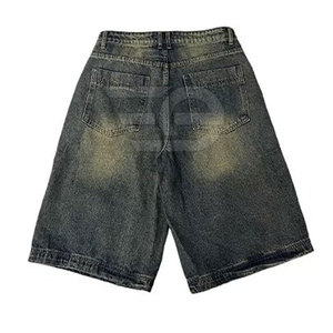 Men <b>Jeans</b> Jorts Baggy Fit Casual Street Style Summer <b>Soft</b> Breathable Straight Cut Outdoor Comfort Wear Fashion Style - Product Image 6