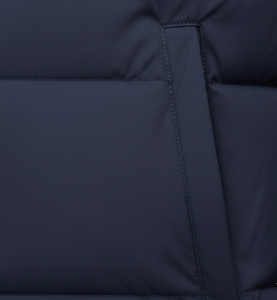 Veste matelassée décontractée personnalisée à fermeture éclair, couleur unie, imperméable, à capuche, pour homme, protection contre le froid, approvisionnement en gros OEM - Product Image 6