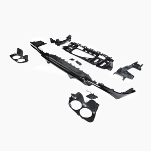 Diffuseur arrière ABS noir à quatre sorties pour Mercedes Benz <span class=keywords><strong>Classe</strong></span> <span class=keywords><strong>E</strong></span> E53 W213 2017 2022 - Product Image 5