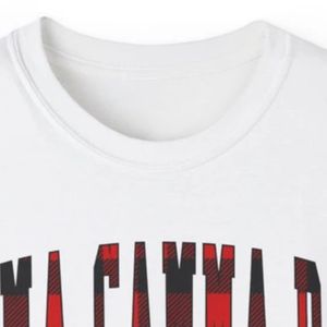 Camiseta a Cuadros Personalizada de Sigma Gamma Rho para Mujer, Camiseta Casual de Algodón con Cuello Redondo y Manga Corta para Hermandad Griega, Logotipo Personalizado al por Mayor - Product Image 3