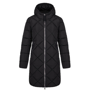 Vestes longues matelassées pour femmes de bonne qualité, couleur personnalisée / Veste longue matelassée pour femmes respirante et à séchage rapide - Product Image 1