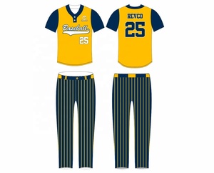Uniforme de béisbol personalizado Sublimación Diseño de color Jersey y pantalones Ropa de béisbol deportiva - Product Image 6