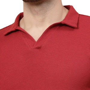 Fabricant de polos en coton de qualité supérieure en gros, broderie de logo personnalisé OEM, polos de golf à marque privée pour les entreprises unisexes - Product Image 2
