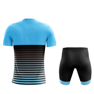 Maillots de cyclisme OEM légers, ensembles de maillots imprimés par sublimation, uniformes de cyclisme, vêtements de cyclisme pour hommes - Product Image 2