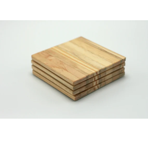 Sous-verres en bois de haute qualité, accessoires de table personnalisables, tapis de table avec sous-verres en bois de style classique - Product Image 2