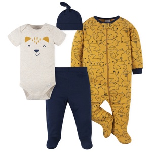 Conjunto de Ropa para Bebé Niño Gerber de 4 Piezas (0-3 Meses) - Product Image 4