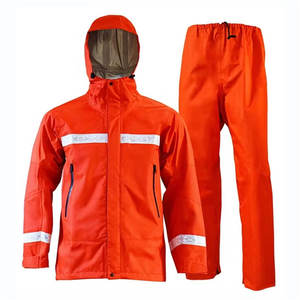 Traje Impermeable para Hombre y Mujer, Chaqueta de Lluvia Larga y Transpirable con Capucha, Protección contra el Viento para Motociclistas - Product Image 1