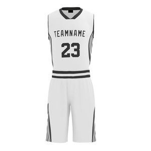 Uniforme de basketball pour hommes 2026 en polyester respirant à 100 %, grande taille, avec impression par sublimation personnalisée et transfert thermique, anti-humidité - Product Image 2