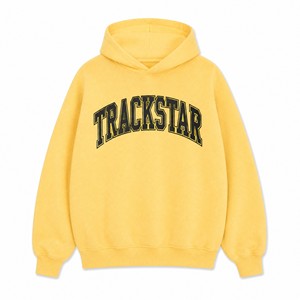 เสื้อฮู้ดดี้พรีเมียม Trackstar โลโก้ปัก ทรงโอเวอร์ไซส์ ยูนิเซ็กส์ ผ้าฟลีซหนานุ่ม สวมใส่สบาย สไตล์ลำลองแนวสตรีทแฟชั่น แบรนด์ส่วนตัว รุ่น TS-HD-031 - Product Image 3