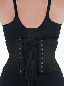 Nouvel Arrivage pour Femme : Corset Bustier Sexy sans Bretelles, Sculptant et Amincissant, en Tissu Jersey Respirant, à Maintien Moyen, Effet Push-Up, Style Vintage - Product Image 4