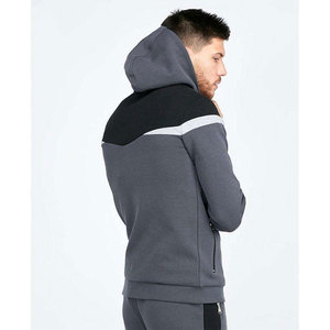 ชุดวอร์มซิปหน้าสำหรับผู้ชาย เสื้อผ้าลำลองสำหรับฤดูหนาว ผลิตจากวัสดุคุณภาพดี เหมาะสำหรับออกกำลังกาย - Product Image 3