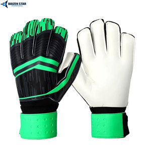 Gants de gardien de but en PU haute performance, forte adhérence, respirants, protection des doigts et du pouce, OEM ODM - Product Image 5