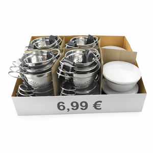 Colander <b>Set</b> & Bowl <b>Set</b> PDQ Stainless Steel <b>Kitchen</b> <b>Accessories</b> <b>Set</b> <b>Kitchen</b> Bowl Drain Basket Strainer and Colander - Product Image 1