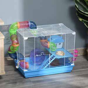 Gabbia di Lusso in Acciaio Inossidabile per Animali Domestici con Motivo Personalizzato per Razze Piccole, Medie e Grandi per Allevamento e Alloggio Interno - Product Image 1