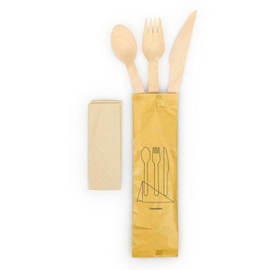 Couteaux à dessert en bois de bouleau naturel, 155 mm, sûrs pour les aliments, jetables, pour pâtisseries, gâteaux, collations et fêtes – Vente chaude - Product Image 1