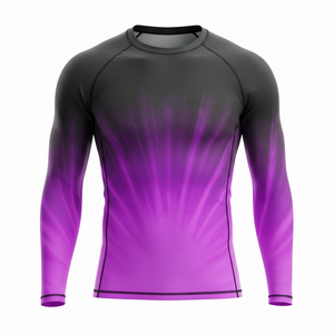 Camiseta de Compresión de Manga Larga Unisex para Mujer, para Yoga, Entrenamiento, Gimnasio, Fitness, BJJ, MMA, Jiu Jitsu, Grappling, Ropa Deportiva - Product Image 1