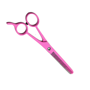 Tijeras Profesionales de Acero Inoxidable para Texturizar y Entresacar Cabello, Diseño Plegable de Mango Largo para Salón de Belleza y Peluquería - Product Image 2