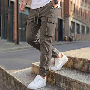 Pantalon cargo pour homme, vêtements élégants, qualité supérieure, design classique, respirant, pantalon pour homme - Product Image 5