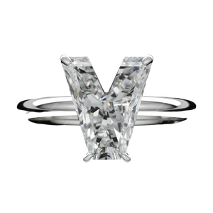 Diamante Sintético de Laboratorio HPHT CVD con Corte en V, Color DEF, Claridad VVS VS1, 1CT, Certificado IGI GIA, Piedra de Joyería Suelta - Product Image 1
