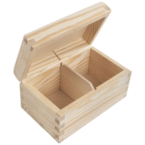 Cajas Rectangulares de Madera con Diseño Grabado y Acabado de Alta Calidad en Madera Natural para Almacenamiento en el Hogar - Product Image 1