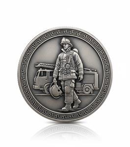 Monedas Conmemorativas de Bombero, Grandes, Económicas, Personalizadas, Bañadas en Oro, con Esmalte Suave, Modernas y Tradicionales - Product Image 4