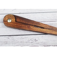 Boussole maçonnique en bois de luxe fabriquée à la main