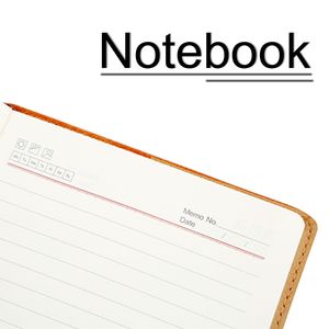 Quaderno Promozionale con Copertina in Pelle PU, Calendario, Mappa del Mondo e Nastro in Seta - Product Image 3