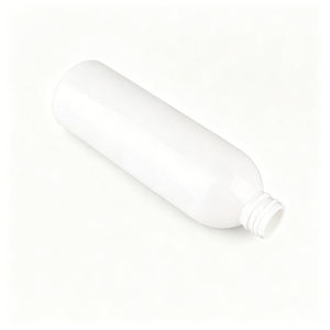 Bouteille ronde en plastique PET blanc de 8 oz, col 24-410 - Product Image 5