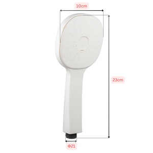 หัวฝักบัวปรับ TS60อุณหภูมิได้หัวฝักบัวพลาสติก ABS ปรับแต่งได้อุปกรณ์ในห้องน้ำ - Product Image 1