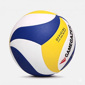 ลูกวอลเลย์บอล GAMEGAZER MS-VB-1021 PU ทนทาน น้ำหนักเบา ขนาด 5 น้ำหนัก 260-280 กรัม รอบวง 650-670 มม. เย็บด้วยเครื่องจักร ปรับแต่งได้ - Product Image 3