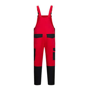 Pantalones con pechera de poliéster resistente al agua, monos para trabajadores de la construcción, Mono para adultos, uniforme de trabajo, mono con pechera - Product Image 4