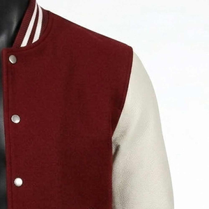 Veste universitaire de qualité supérieure, veste bomber personnalisée avec patch OEM, commande en gros de vestes universitaires, veste universitaire personnalisée avec nom et logo, vestes d'équipe scolaire - Product Image 5